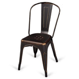 Silla Tolix Vintage negro