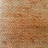 Alfombra rectangular rombos marrón y beige