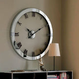 Reloj de pared redondo marco 100 cm.