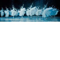 Foto sobre cristal bailarinas de ballet 160x60 cm.