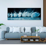 Foto sobre cristal bailarinas de ballet 160x60 cm.