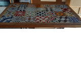 Mesa de centro / banco cheer azulejos 115 x 70 cm.