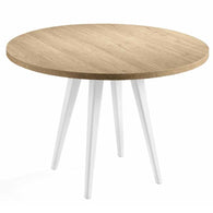 Mesa redonda CHAPA DE HAYA 80 / 90 / 100 / 110 / 120 cm.