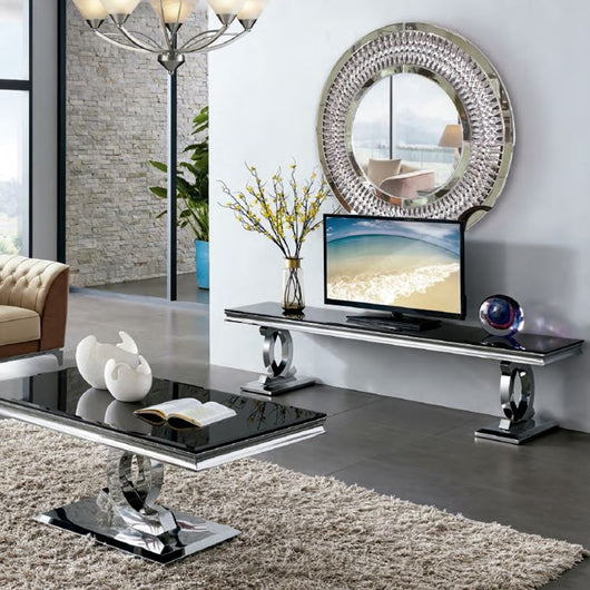 Mueble tv blanco 200 cm