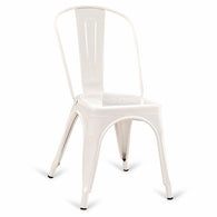 Silla Tolix blanco / negro