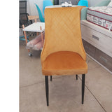 Silla Empire terciopelo dorado
