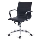 Silla de oficina respaldo estándar negro