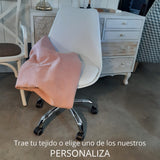 Silla de oficina blanca / gris