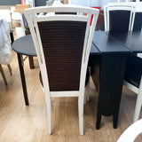4 sillas comedor tapizado marrón EXPOSICIÓN
