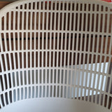 Sillón nórdico blanco para exterior